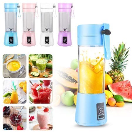 Portable Mini 6 blade Juicer blender | Outdoor Juicing Cup (380ml)