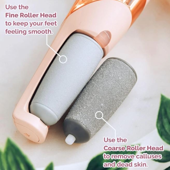 Rechargable Foot Filer Effective Callus Remover For Soft Smooth Feet With Easy