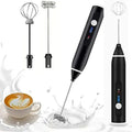 2-in-1 Rechargeable Coffee Beater & Electric Milk Frother – Smooth Mixing, Compact
