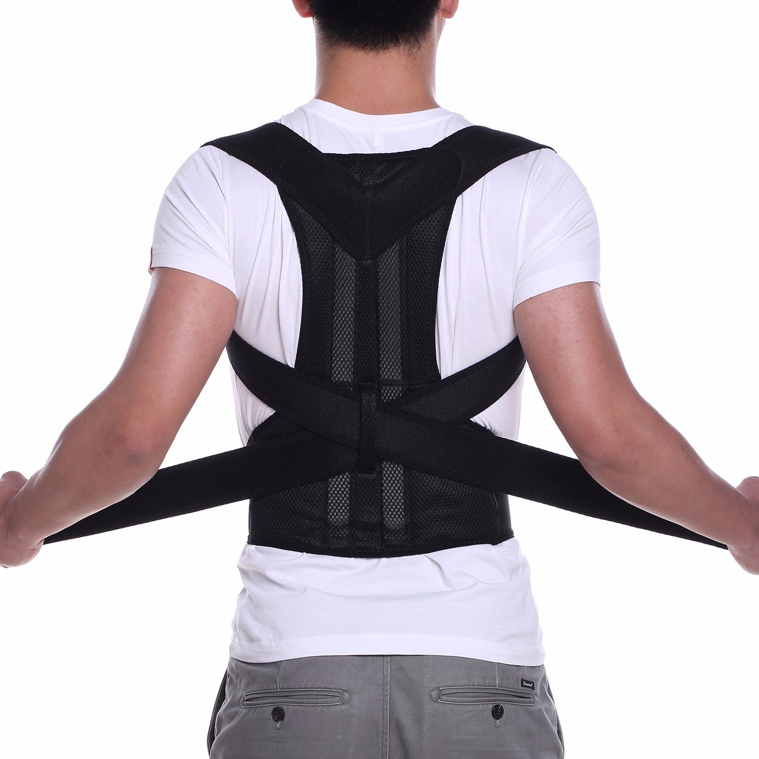 Magnetic Posture Corrector Back Support Belt Back Pain Relief  Unisex Size
