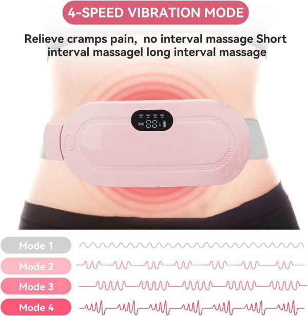 Menstrual Heating Pad & Massager Belt