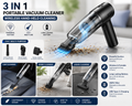 3-in-1 Rechargeable Vacuum Cleaner Wireless Hand-held Cleaning