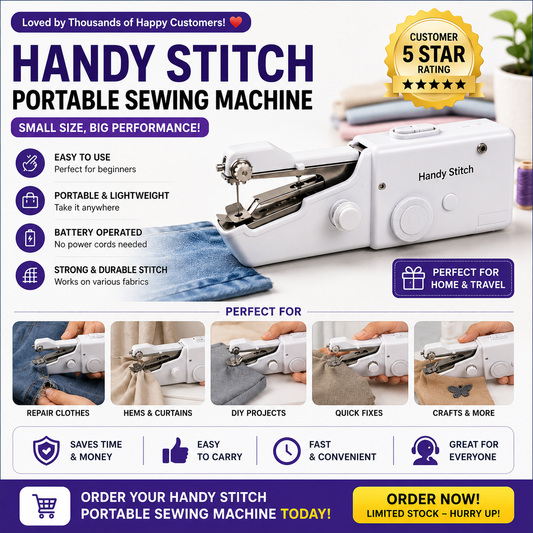 Handy Stitch Portable Sewing Machine