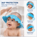Baby Shower Cap With Stopper | Silicon Baby Shower Cap